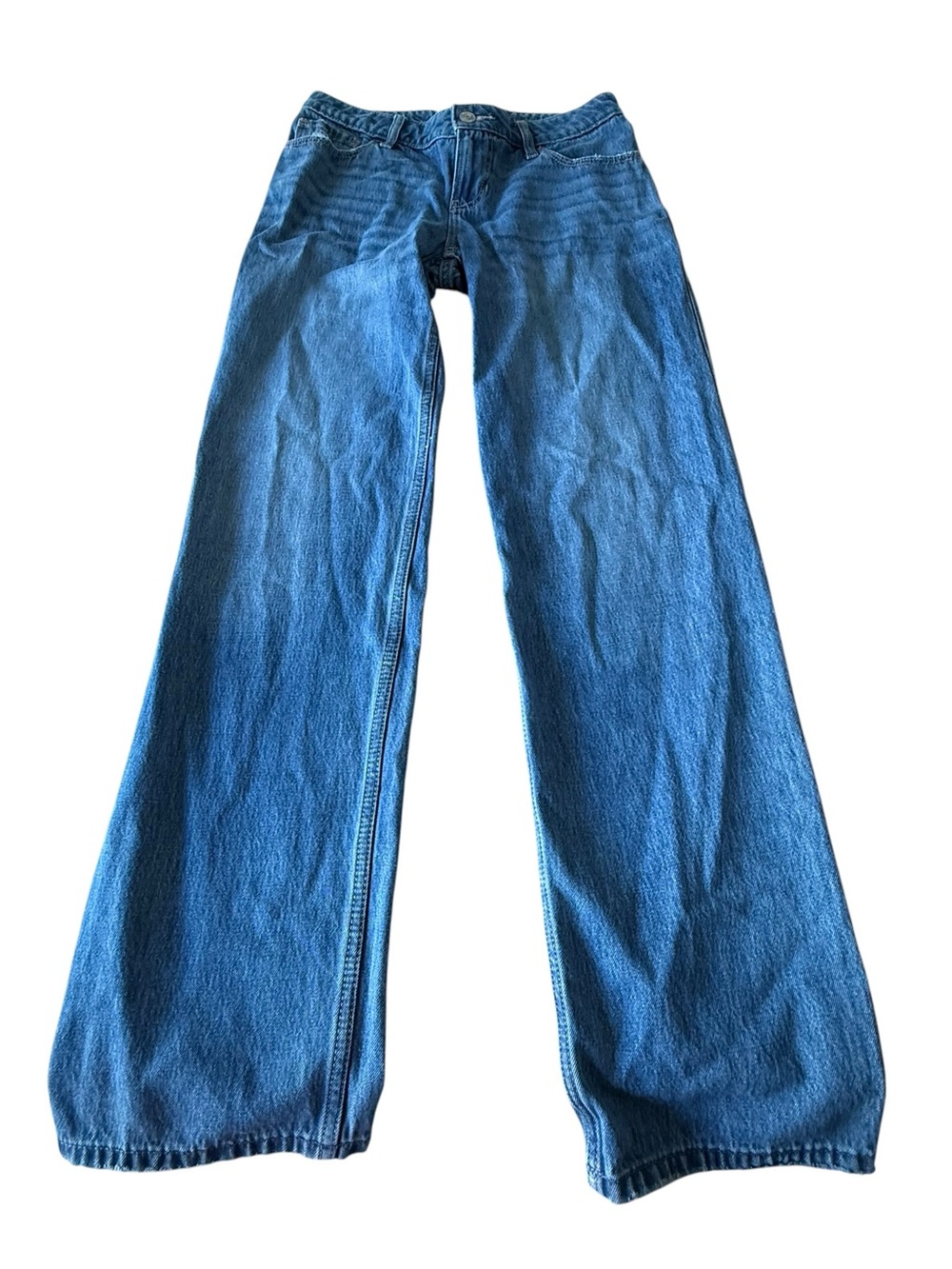 Hollister Women’s Boot‎ Cut Jeans in Medium Blue